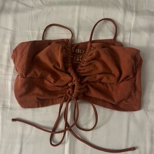 Aeropostale Rust Crop Top